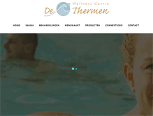 Tablet Screenshot of dethermen.nl